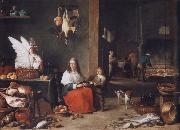 David Teniers cake-interior oil